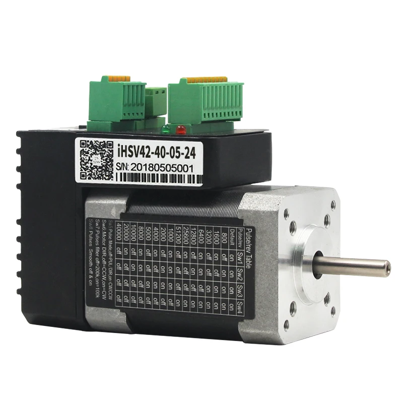 Servomotor Integrado 52w Nema17 0.125nm Servomotor de 24v dc 4000rpm para Estrutura Jmc