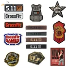 Новинка нашивка из ПВХ Военная нарукавная нашивка значок CrossFit511, 99% и 1%, тактическая декоративная нашивка аппликация на одежду с крючком для сумки