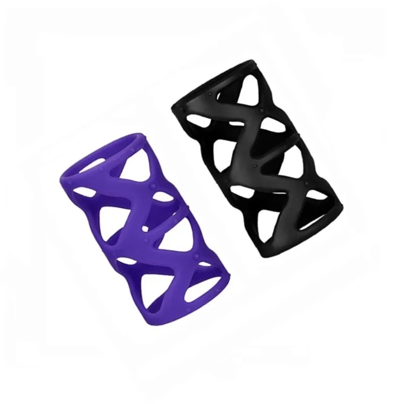 Полый Мужской пенис рукав мягкий силиконовый увеличивающий ремешок связывание