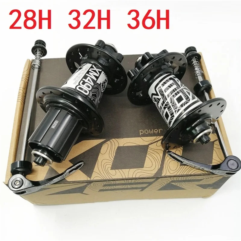 XM490 8-9-10-11Speed MTB горный велосипед концентратор 2-4 подшипник 9*100 мм 10*135 передняя и