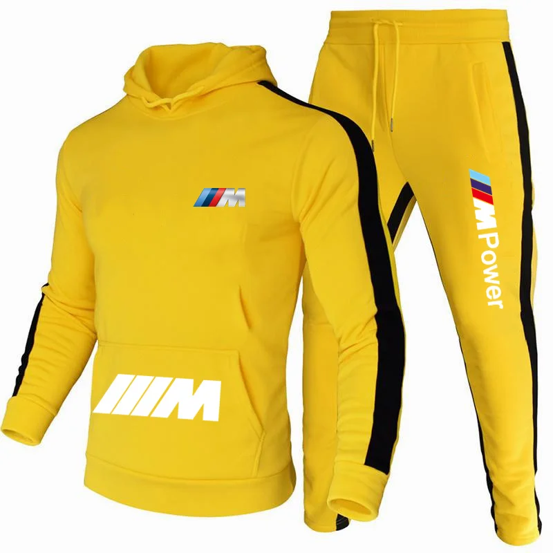 Спортивный костюм мужской из 2 предметов свитшот с капюшоном и спортивные штаны