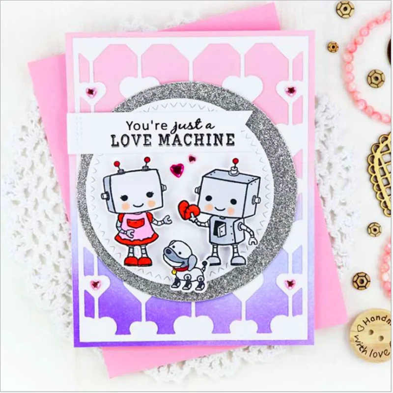 Металлические штампы и набор штампов для рукоделия скрапбукинга тиснения любовь