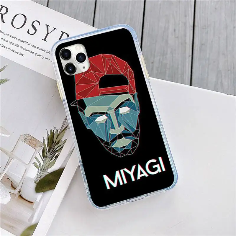 

Miyagi Endshpiel Rapper luxury fashion Phone Case shell for iPhone 11 12 pro XS MAX 8 7 6 6S Plus X 5S SE 2020 XR