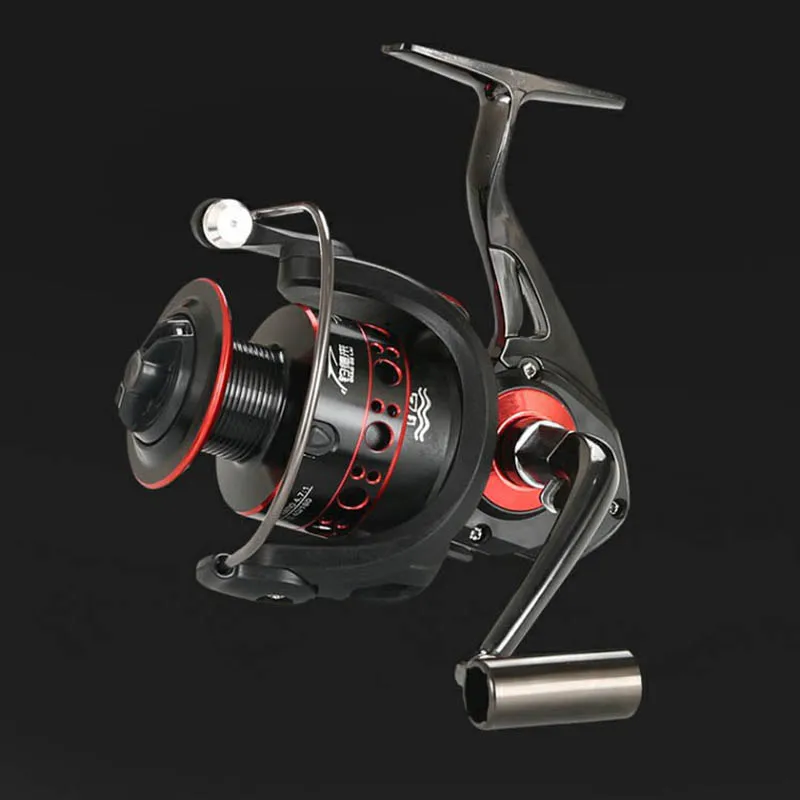 Рыболовная катушка для спиннинга металлическая серия SN 1000-7000 углубляющая чаша