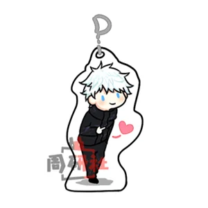 

Anime Jujutsu Kaisen Keychain Kugisaki Nobara Delicacy Bag Pendant Key Chain Decoration Keyring Trinket Gift New Year Presents