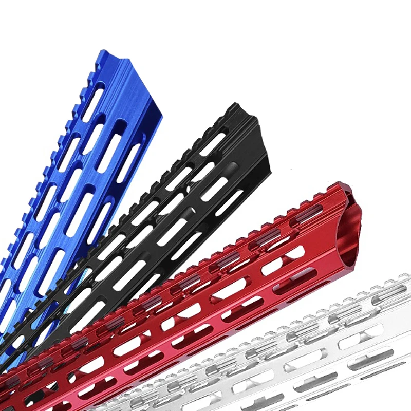 Защитная накладка EWOLF Mlok Super Slim ar 15 M Lok четырехсторонняя с креплением к гайке 223 для