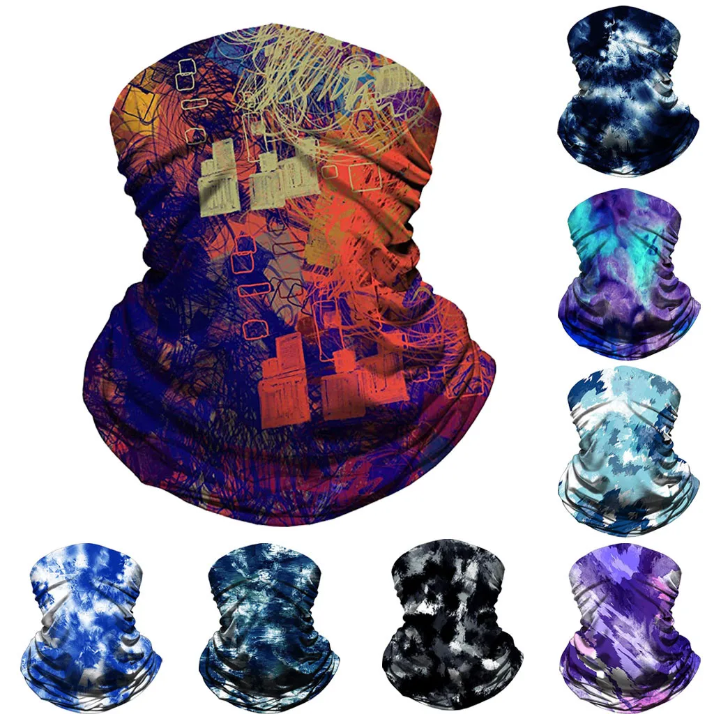 Моющаяся хлопковая маска повторного использования дышащая уличная повязка на