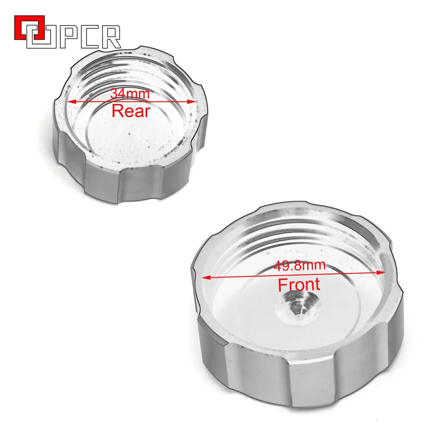 

For KAWASAKI Z750 Z 750 2007 2008 2009 2010 2011 2012 Motorcycle Front & Rear brake Fluid Cylinder Master Reservoir Cover Cap