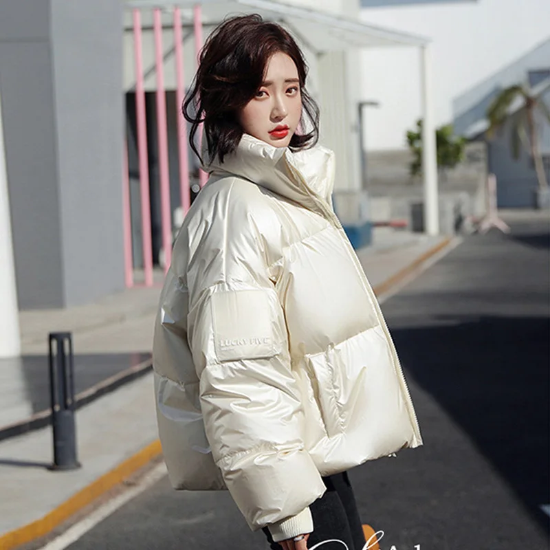 Женская зимняя куртка пуховик коллекция 2019 года женские пальто больших размеров