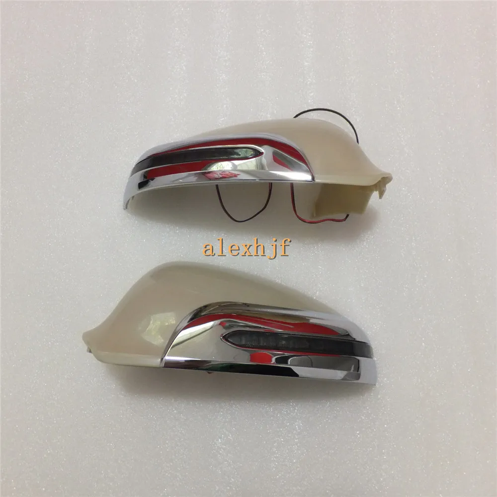 Светодиодные зеркала заднего вида с крышкой желтый светодиодный указатель