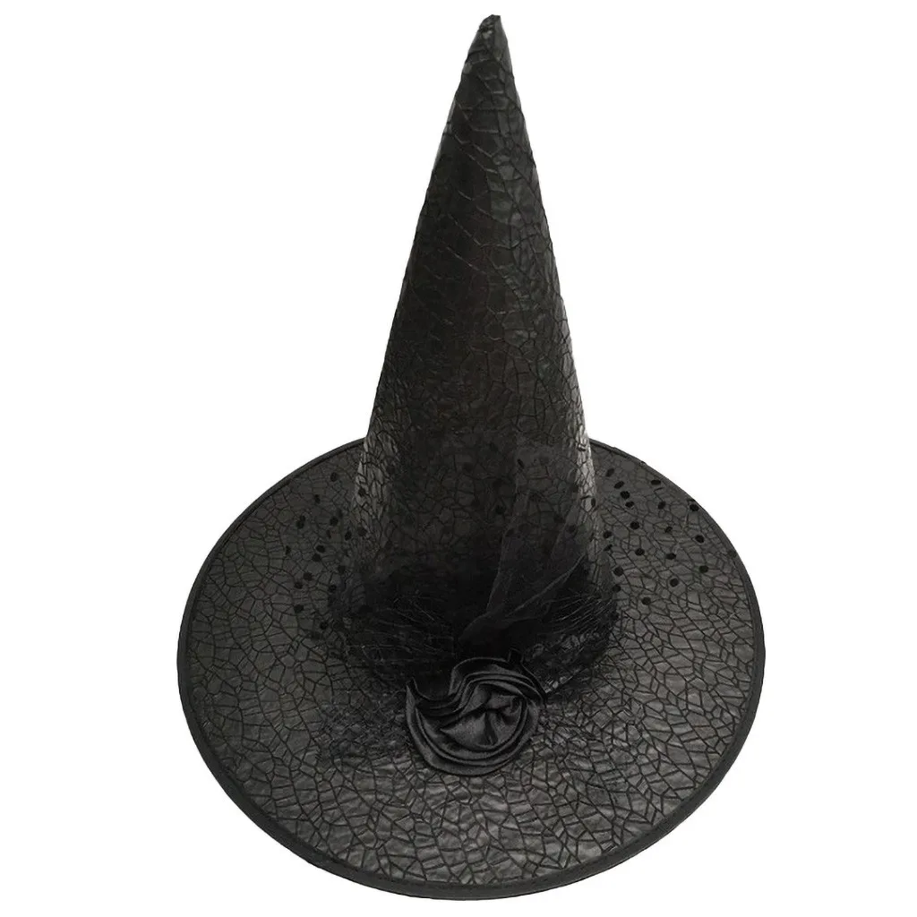 Шляпы Witch маскарадная лента Шляпа Волшебника для взрослых и детей аксессуары