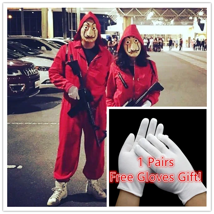 Костюм из сериала бумажный дом | Тематическая одежда и униформа