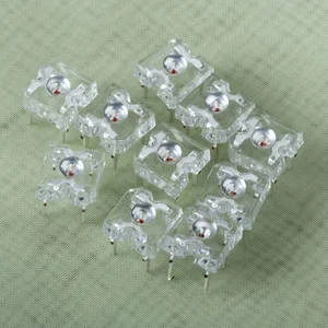 Светодиодная лампа Пиранья, 3 мм, 10 шт.