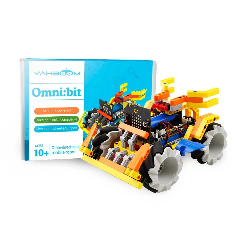 AiSpark programmable Omni:bit smart robot car with Mecanum Wheel | Компьютеры и офис