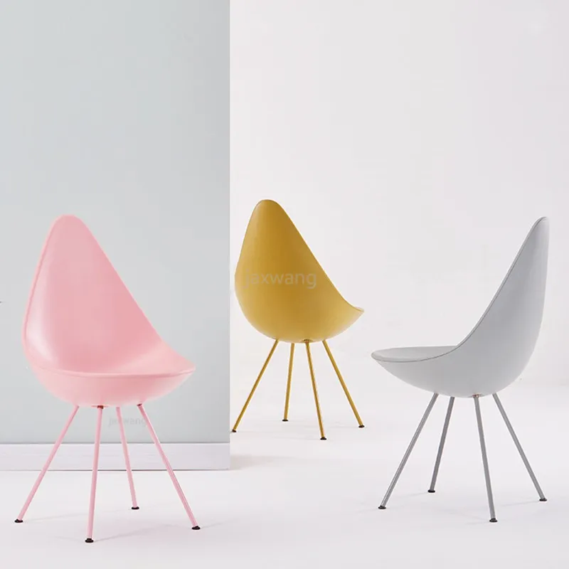 Северная Европа оригинальный капельный стул дизайн лаконичный кафе спинка Dning