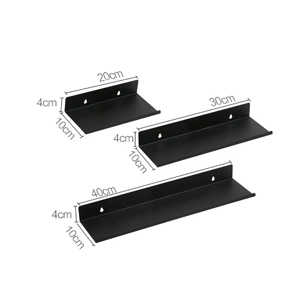 

Puch Free Metal Shelf Organizer Wall Decorative Shelf For Flower Pot Artwork Bathroom Kitchen Wall Organizers