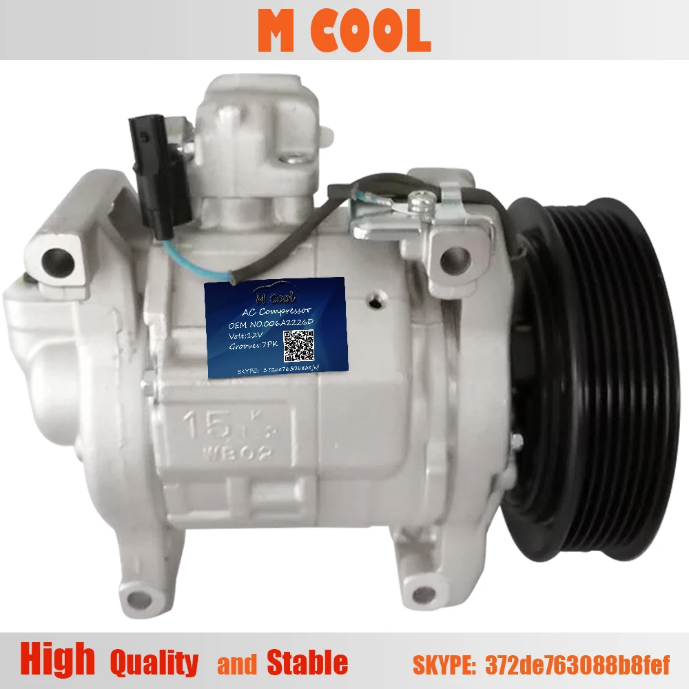 Для кондиционера Honda Accord компрессор Accord 2.4L ac 006A2226D 388105A2A01 4472802110 MC247300-9100 включен.
