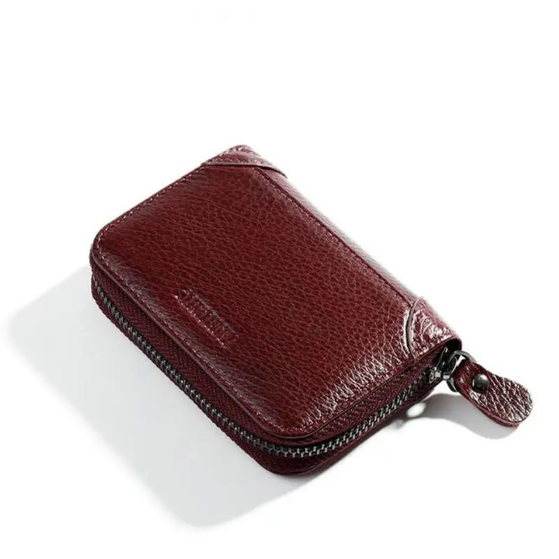 928810-red BELLO TUTTI мужской кошелек из натуральной воловьей кожи с отделением для карт короткий кошелек мужской Модный кошелек для мальчика - Цвет: 928810-red