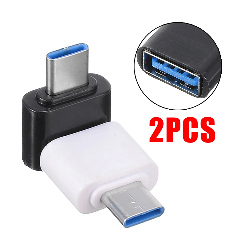 USB 3 1 type-C Мужской к 2 0 type A Женский OTG адаптер для передачи данных смарт-мобильных