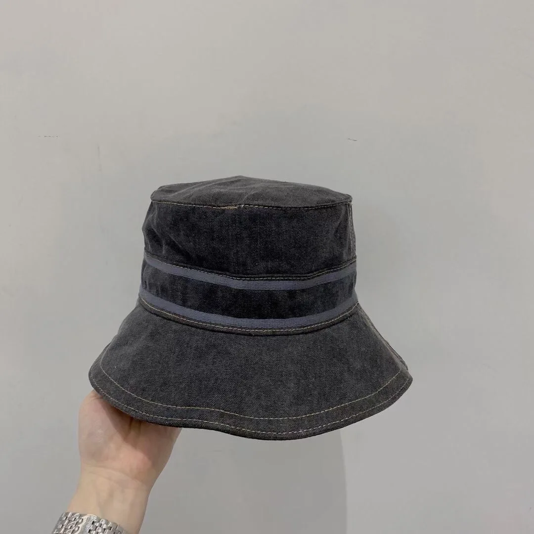 

Summer Bucket Hat Panama Designer Fashion Hat For Women Embroidery Tide Brand Wild Couple Street Sun Protection Fisherman Hat-34
