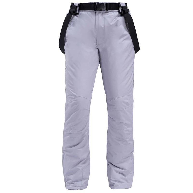 Ski Pants Men And Women Outdoor High Windproof Waterproof Snow Trousers Winter Warm Couple Skiing Snowboard Bib | Спорт и