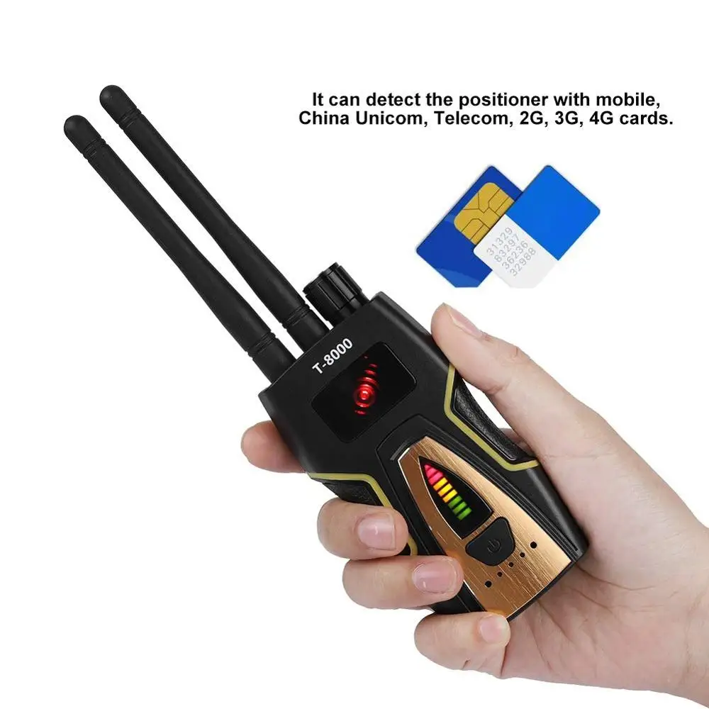 Детектор призраков T8000 беспроводная шпионская камера скрытая звуковой сигнал GSM