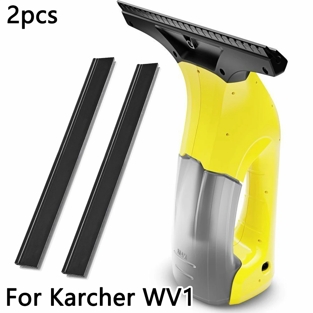 

2 шт. 250 мм скребки потянув губы мойщик окон лезвия для Karcher 2,633-128,0 WV1 гибкие резиновые инструменты для чистки Замена