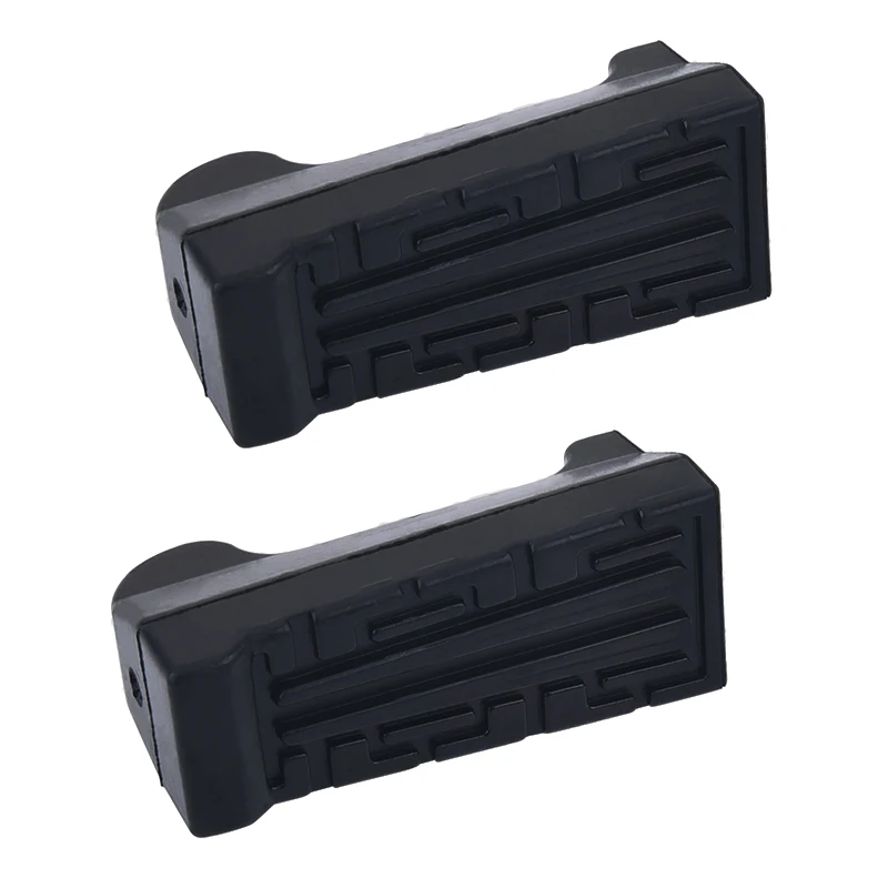 Подножники для передних и ног мотоцикла 2 шт. подножки руля черные передние