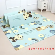 200*180 см складной мультяшный детский игровой коврик Xpe пазл детский коврик для лазания детский коврик Детские коврики для игры