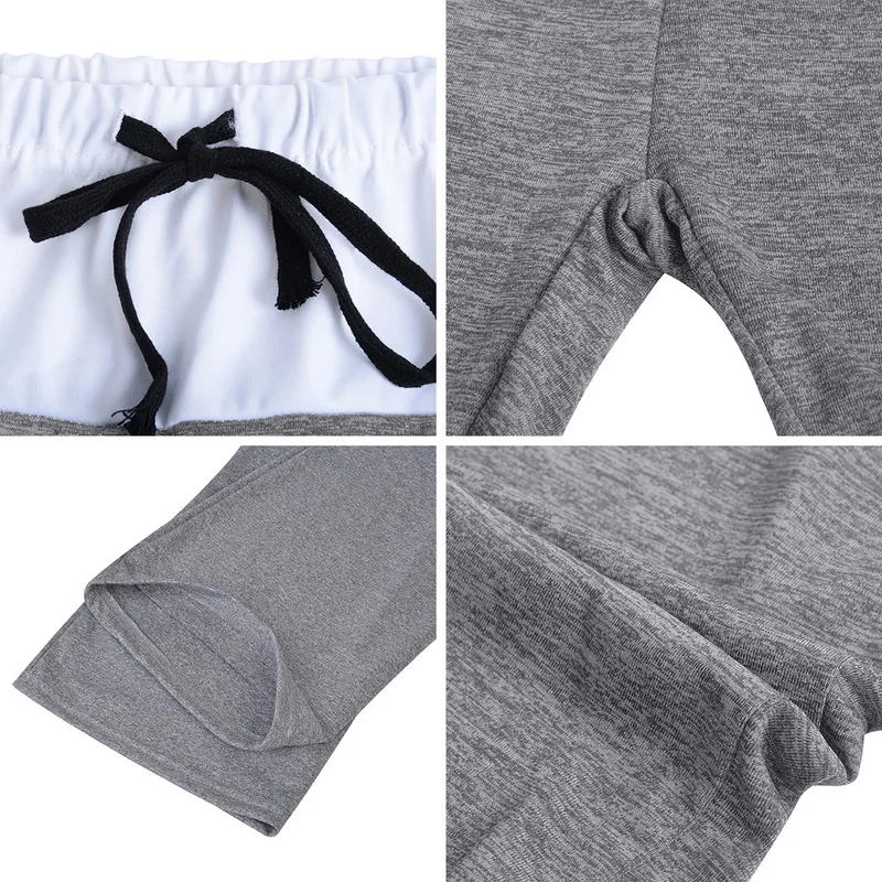 2021 свободные леггинсы женские брюки с широкими штанинами на шнуровке фитнес