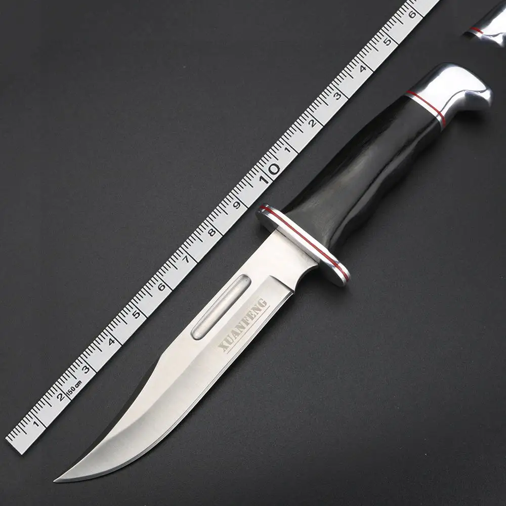 

Outdoor knife camping wild survival knife self-defense straight knife fixed blade hunting short knife