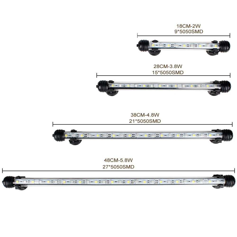 Светодиодный водонепроницаемый светильник для аквариума 5050 SMD|fish tank led|aquarium fish