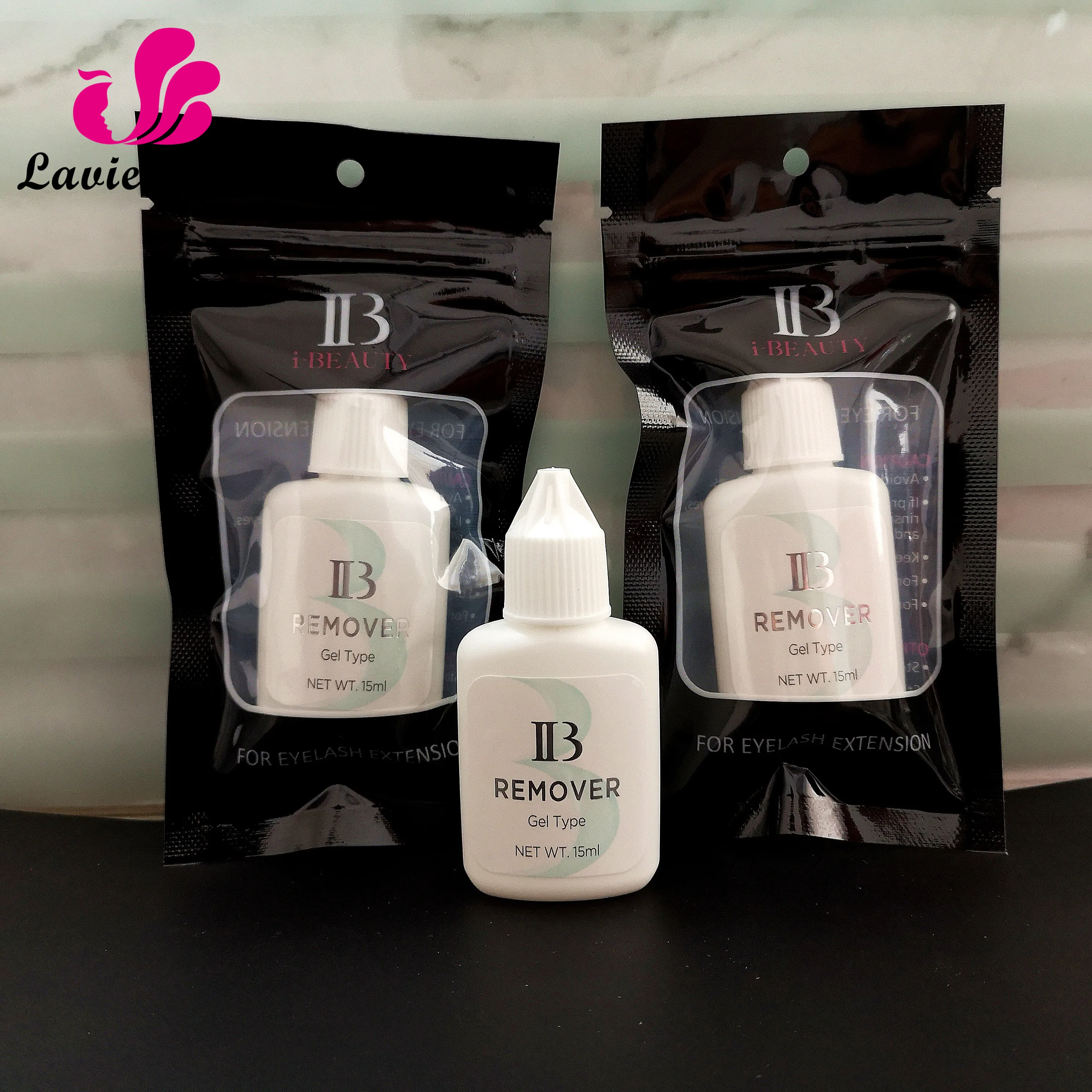 2 бутылки Корея ibeauty IB прозрачный гель для снятия клея индивидуального