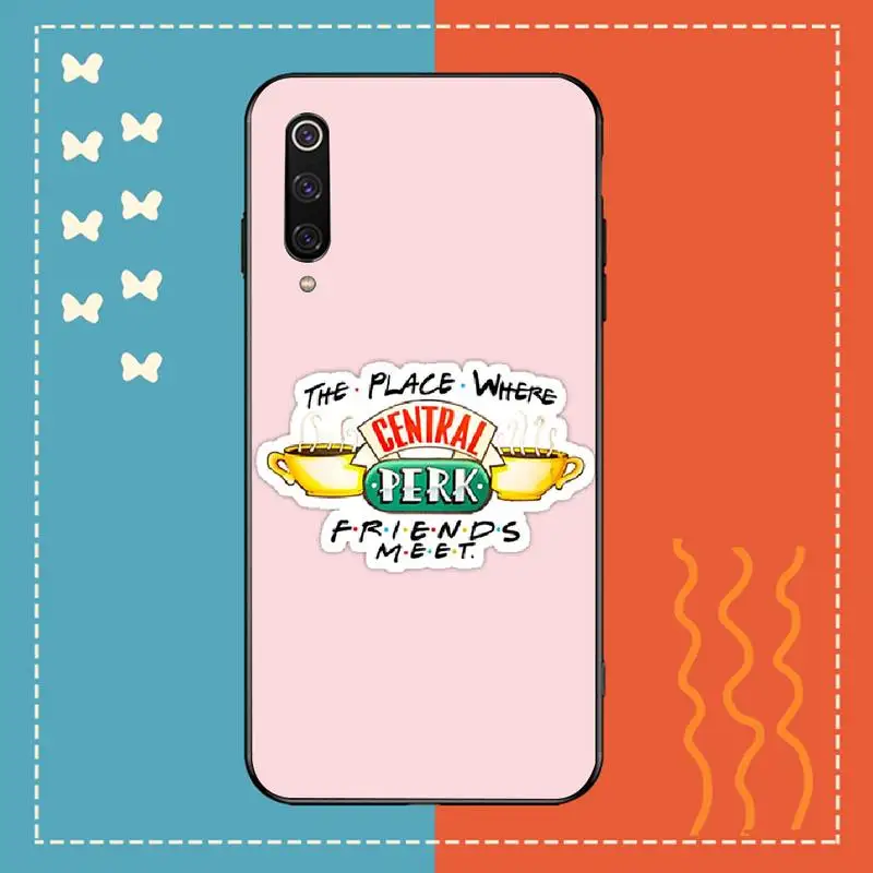 Мягкий чехол для телефона PENGHUWAN Perk Coffee friends с фотографией на заказ Xiaomi Mi9 9SE 8SE Pocophone