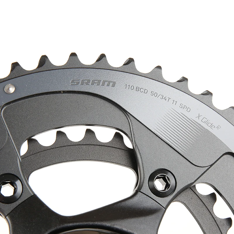 SRAM Force 22 2X11 скорость FC шоссейный велосипед шатун 50x34T 53x39T 170/172.5 мм карбоновый рычаг