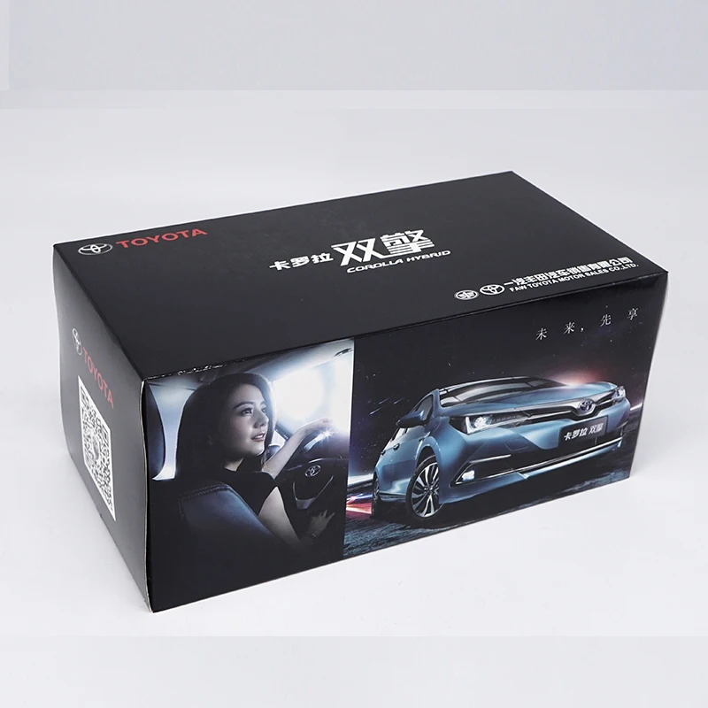Модель автомобиля из сплава TOYOTA COROLLA высокоточная модель статического металла с