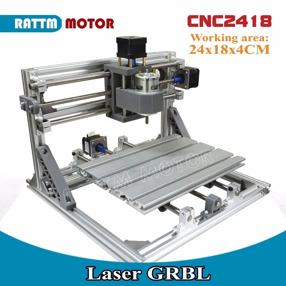 RU корабль 2418 GRBL управление DIY CNC машина Рабочая зона 24x18x4 0 см 3 оси Pcb фрезерный
