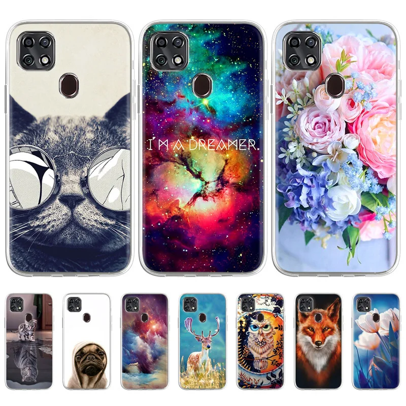 

Cat Phone Case for ZTE Blade V2020 Smart Cover ZTE Blade V10 Vita V9 V8 Mini L7 L8 Funda Axon 11 SE Nubia M2 Z17S Silicone Shell