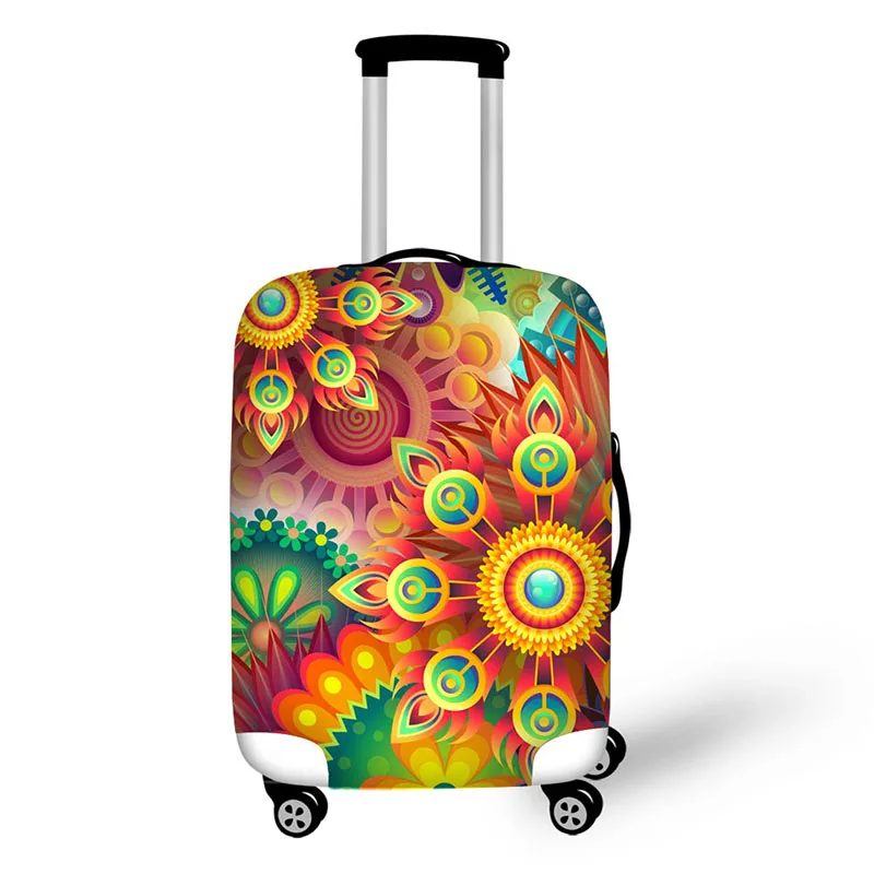 Абстрактный дизайн защитный чехол для багажа чехлы чемоданов водонепроницаемые