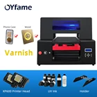 УФ планшетный принтер OYfame A3 для Epson xp600, принтер для телефона, чехол для бутылки, акриловое стекло, УФ принтер A3, быстрая скорость печати