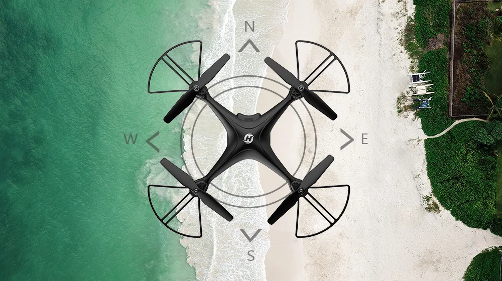 Holy Stone HS120D gps RC Дрон Профессиональный FPV 1080P HD камера дроны следуем за мной gps ГЛОНАСС Квадрокоптер Wifi RC вертолет