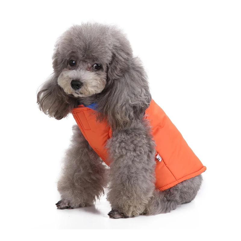 BDTHOOO 100% Cotton Autumn winter pet dogs cloth zipper dog clothes pets clothing thick coat |