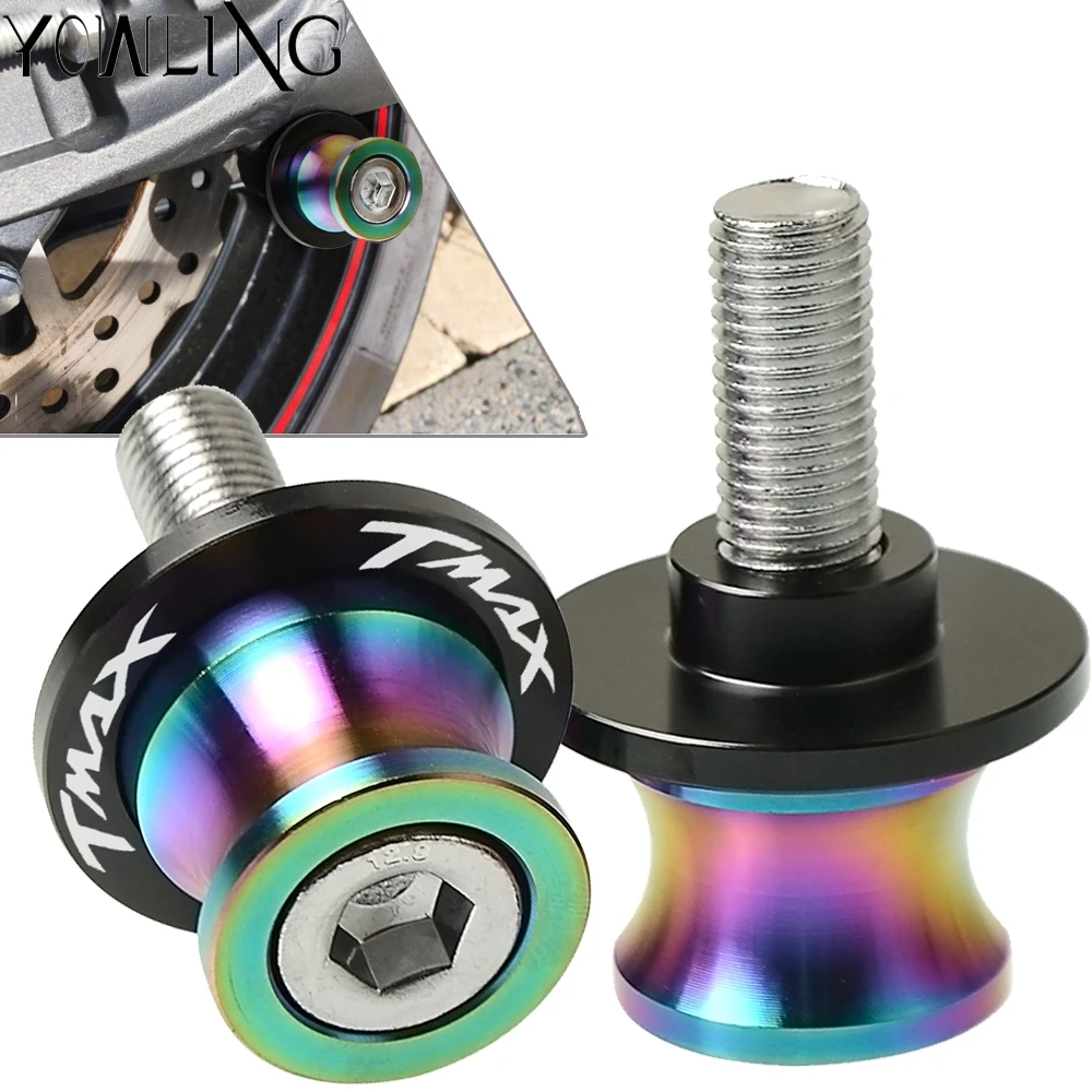 M6 Swingarm Stand Screws Motorcycle Swing Arm Spools Sliders for Yamaha T-MAX 530 500 tamx530 Tmax 2012 2013 2014 2015 2016 2017 |
