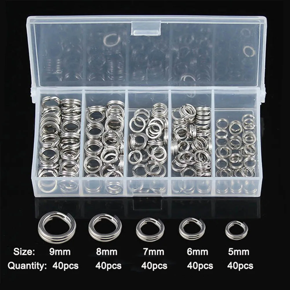 Набор рыболовных снастей из нержавеющей стали 200 шт. |