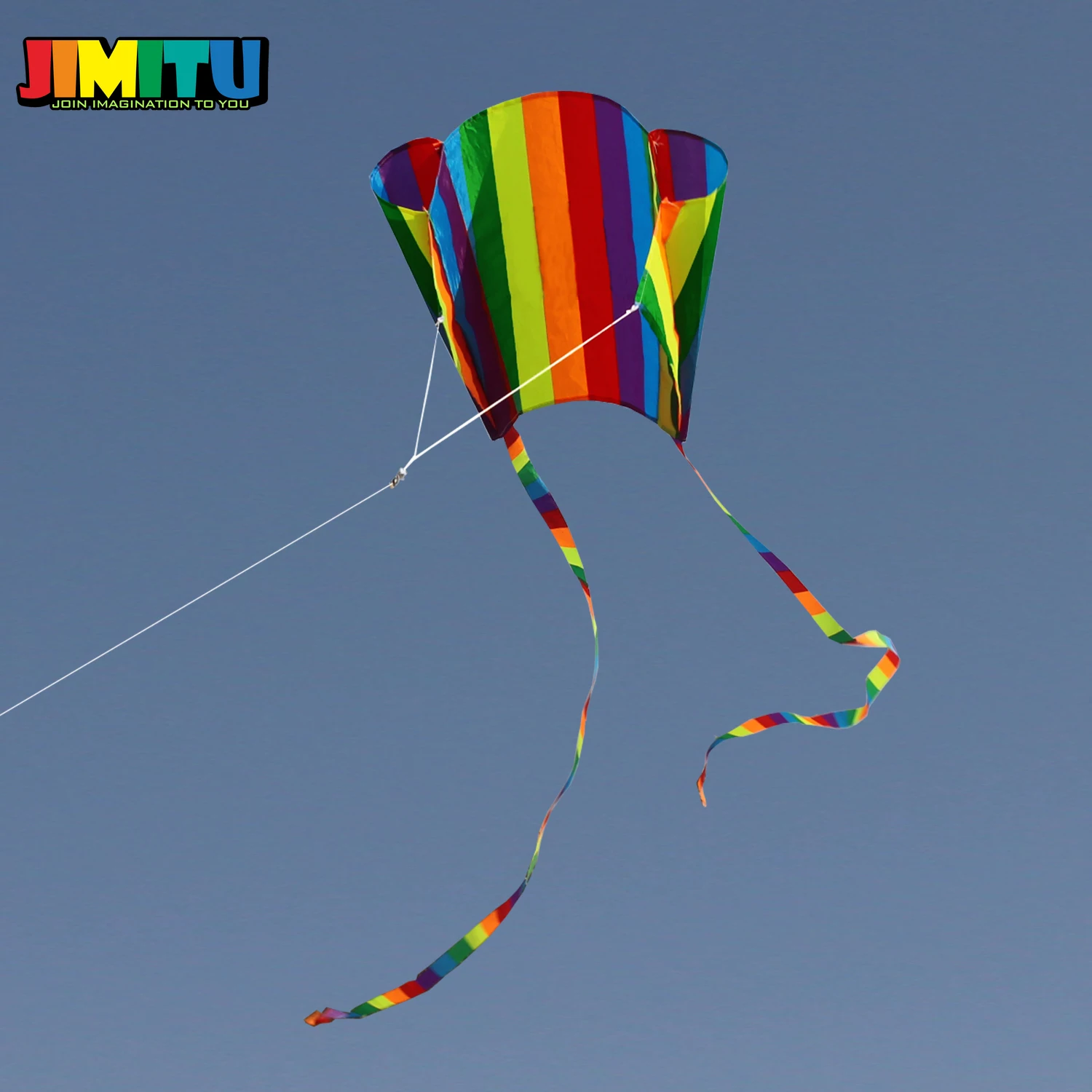 Цветной воздушный змей с хвостами 200 см 30 м летающая линия открытый мягкий