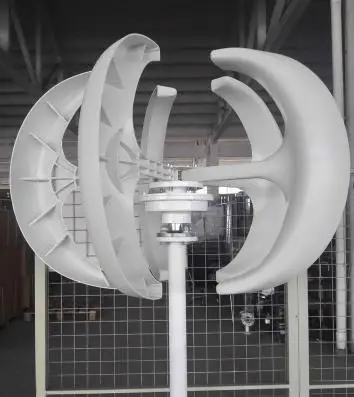 Китайская дешевая ветряная турбина 200 Вт с вертикальной осью контроллером MPPT и