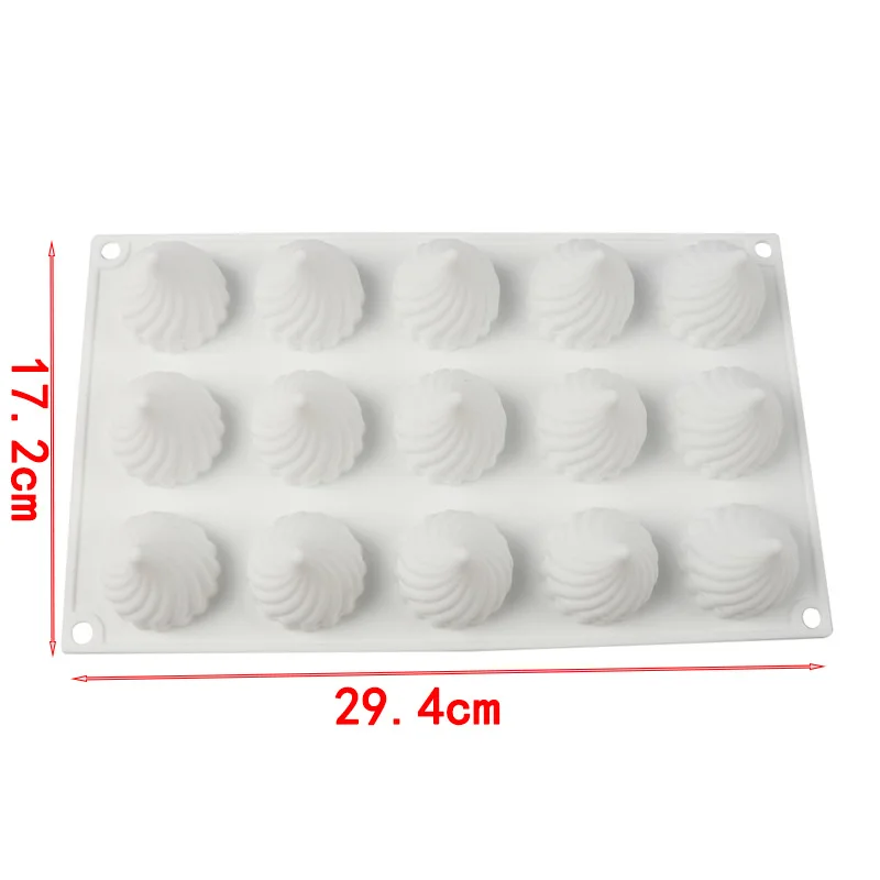 

DIY Creative Cyclone European Aromatherapy Candle Decoration Mold Cake Decoration Tool Chocolate Candy Dessert Baking Mold