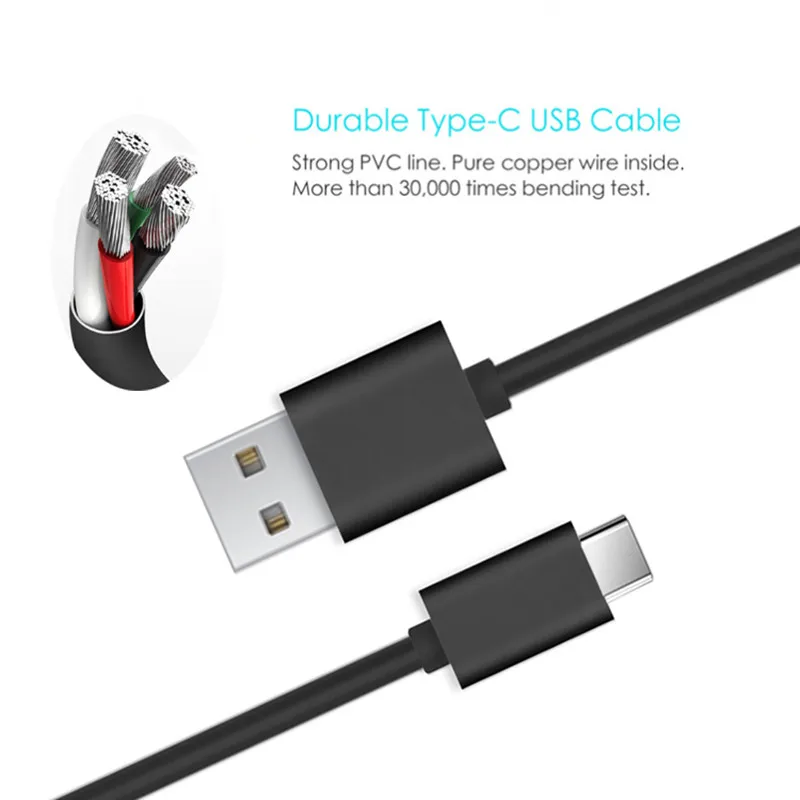 Кабель USB Type-C SUPTEC для быстрой синхронизации данных и USB-C зарядки зарядное