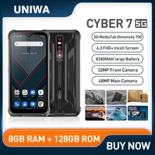 Hotwav cyber 7 5g versão global impermeável android 11.0 smartphone 8gb 128gb 6.3 Polegada 8280mah 20mp câmera de visão noturna (3)