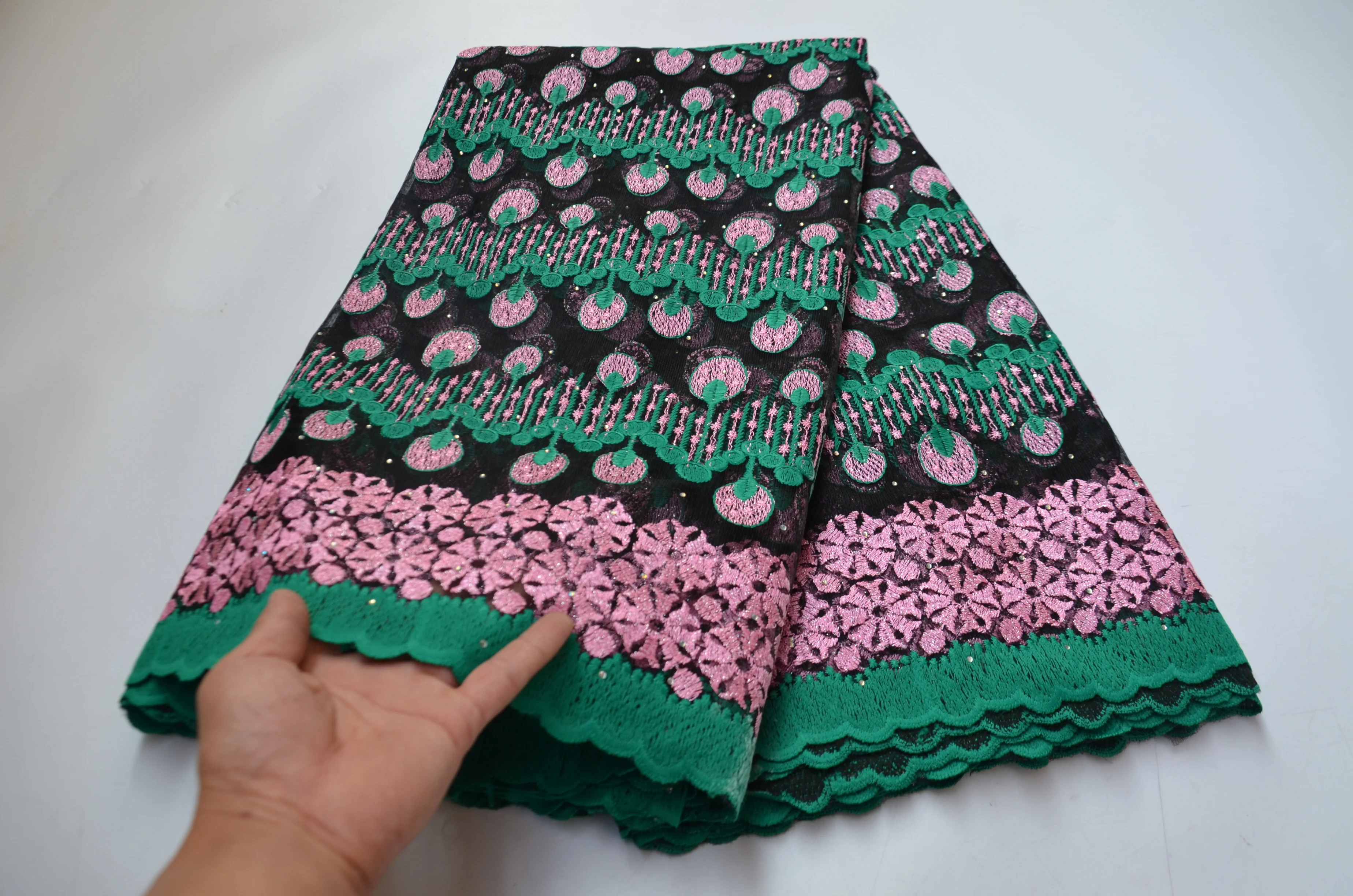 Африканский тюль кружевная ткань 2020 Африканское французское кружево высокого